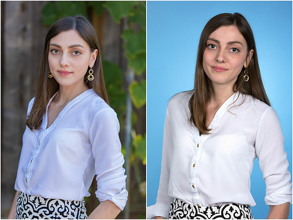 LinkedIn headshot woman Portrait palo alto Studio