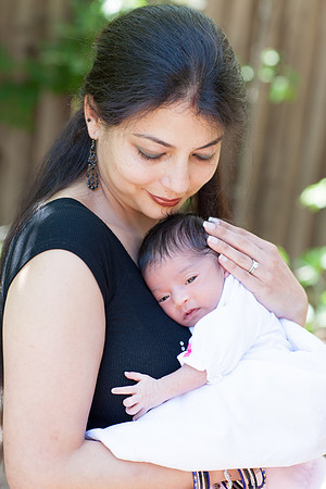 Newborn session studio on-location portrait family