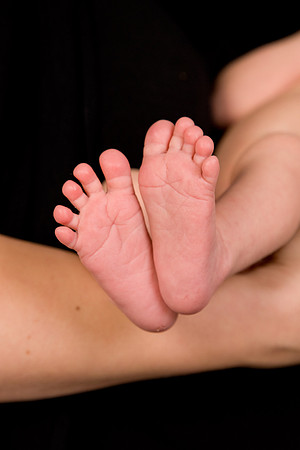 Newborn session studio on-location portrait family