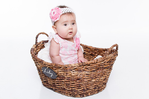Newborn session studio on-location portrait family