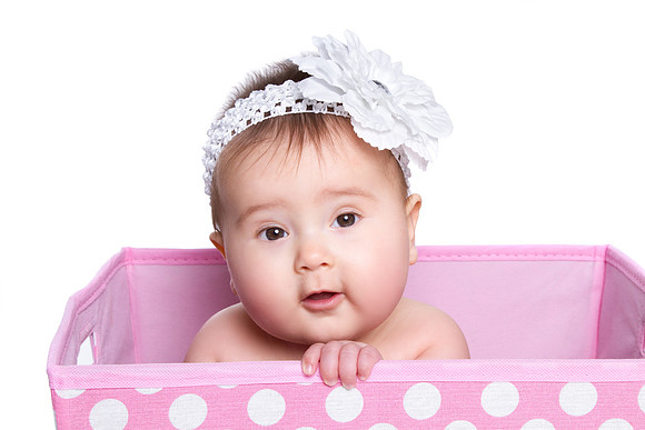 Newborn session studio on-location portrait family