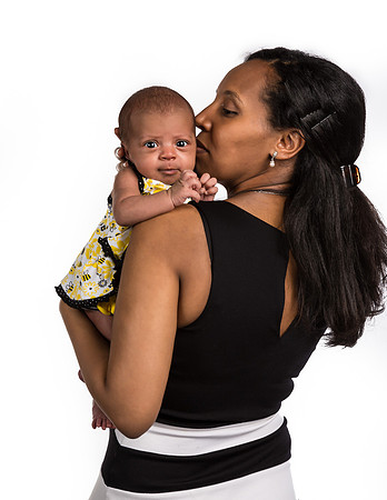 Newborn session studio on-location portrait family