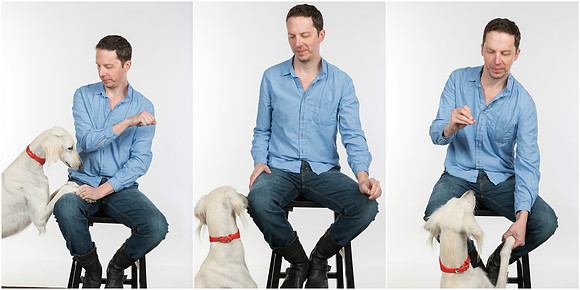 Pet Portrait studio photography