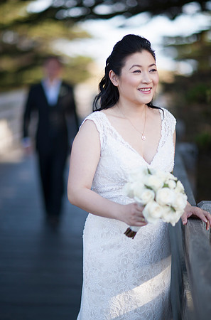 wedding ceremony half moon bay bay area terrificshot Photography
