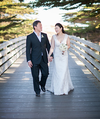 wedding ceremony half moon bay bay area terrificshot Photography