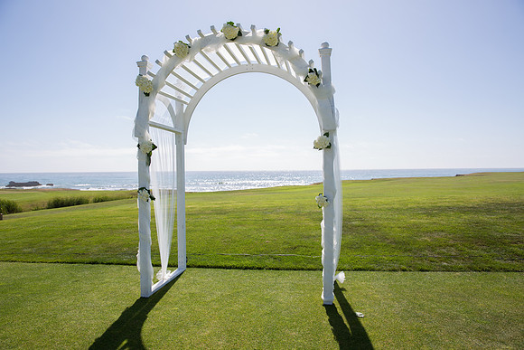 wedding ceremony half moon bay bay area terrificshot Photography
