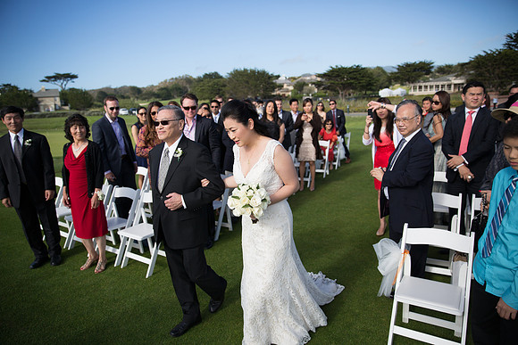 wedding ceremony half moon bay bay area terrificshot Photography
