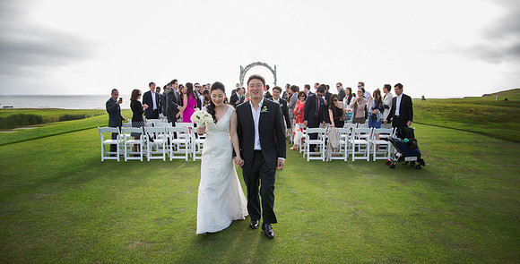 wedding ceremony half moon bay bay area terrificshot Photography