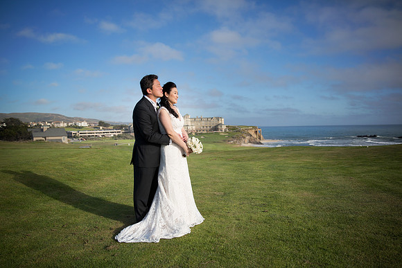 wedding ceremony half moon bay bay area terrificshot Photography