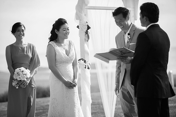 wedding ceremony half moon bay bay area terrificshot Photography