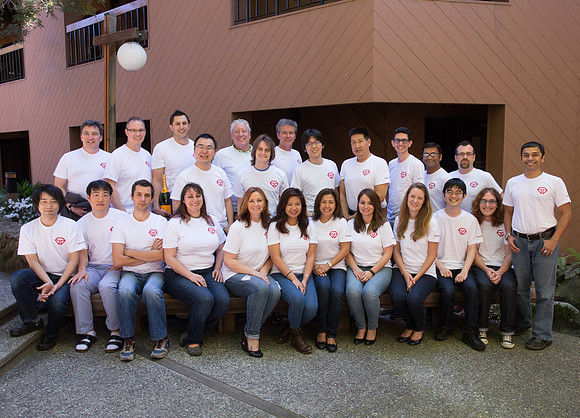 corporate startup headshot group