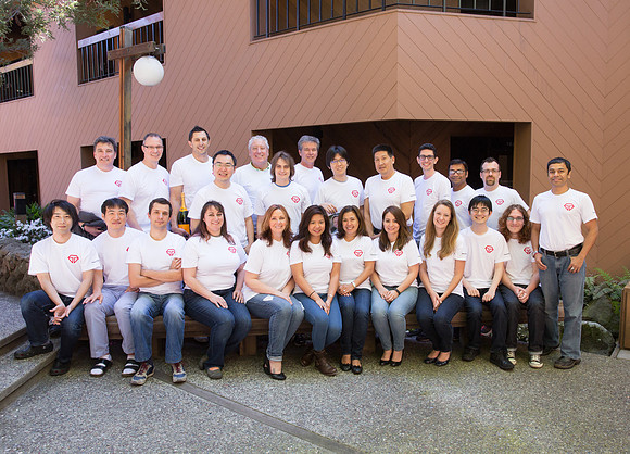 corporate startup headshot group