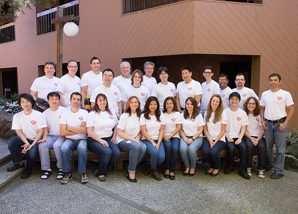 corporate startup headshot group