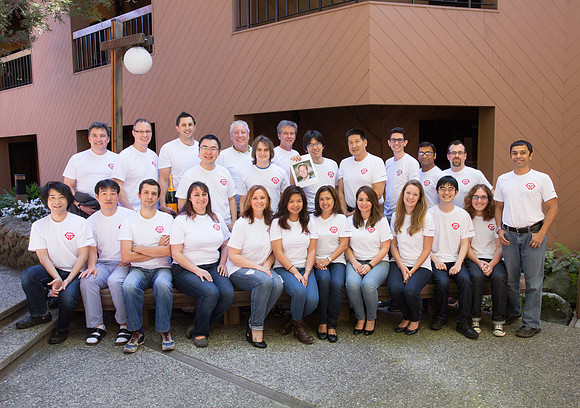 corporate startup headshot group