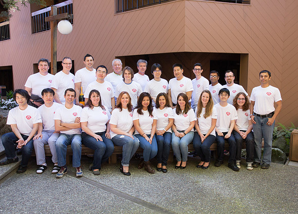 corporate startup headshot group