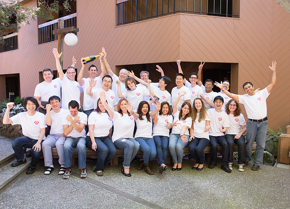 corporate startup headshot group
