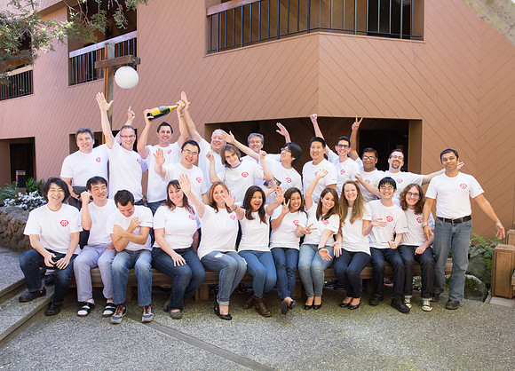corporate startup headshot group