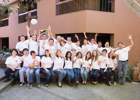 corporate startup headshot group