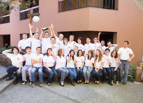 corporate startup headshot group