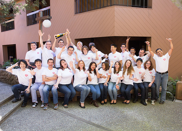 corporate startup headshot group