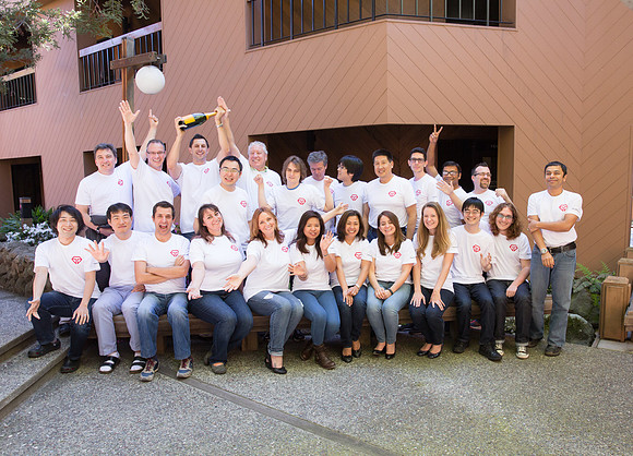 corporate startup headshot group