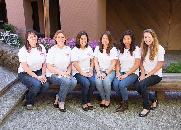 corporate startup headshot group