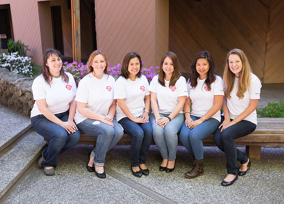 corporate startup headshot group