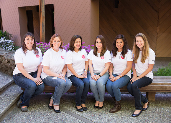 corporate startup headshot group