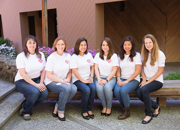 corporate startup headshot group