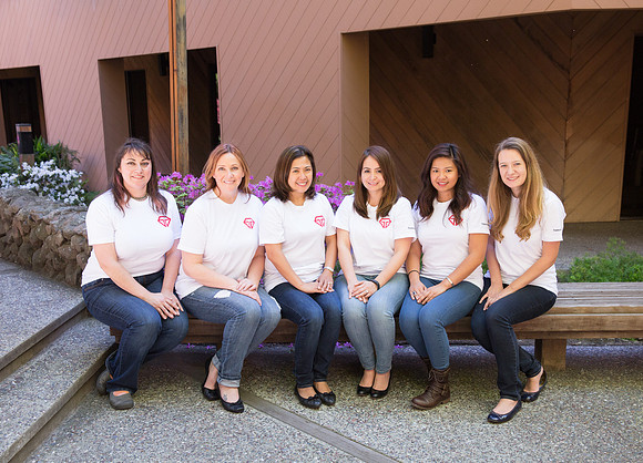 corporate startup headshot group