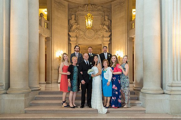 Wedding san francisco city hall  bay area