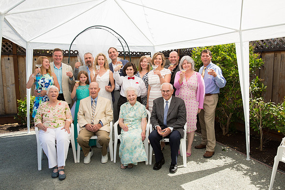wedding backyard  bay area