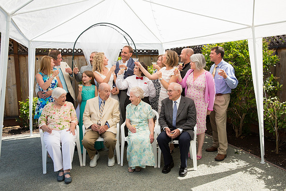 wedding backyard  bay area
