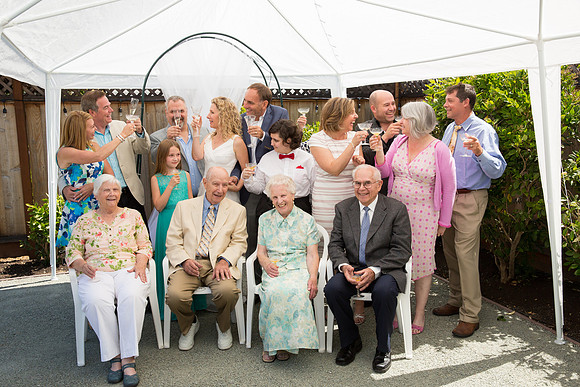 wedding backyard  bay area