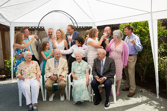 wedding backyard  bay area
