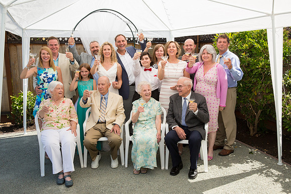 wedding backyard  bay area