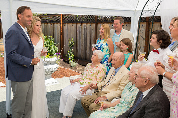 wedding backyard  bay area