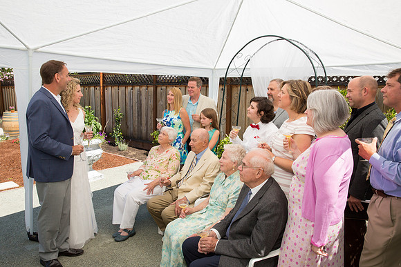 wedding backyard  bay area
