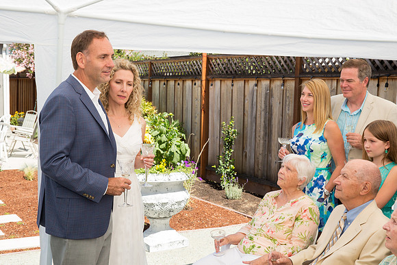wedding backyard  bay area