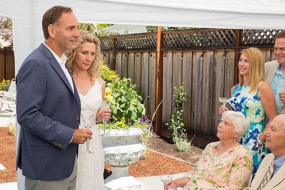 wedding backyard  bay area