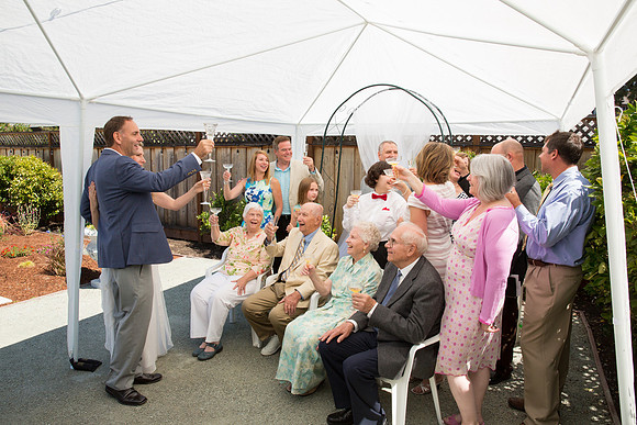 wedding backyard  bay area