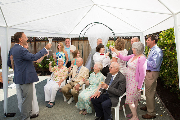 wedding backyard  bay area