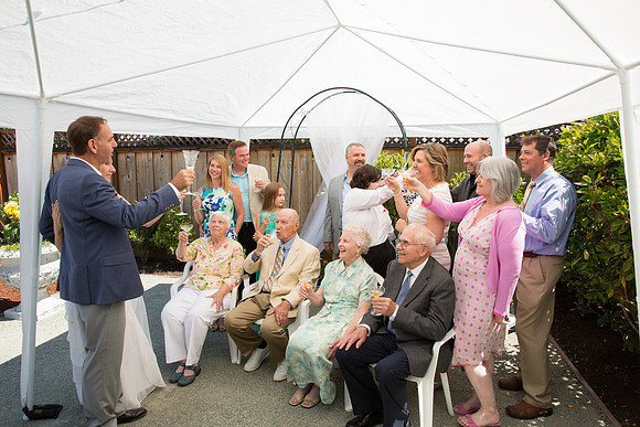 wedding backyard  bay area