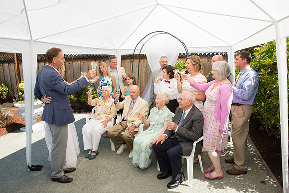 wedding backyard  bay area