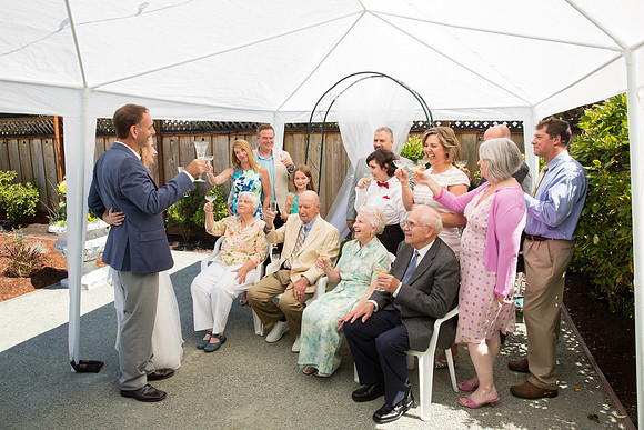 wedding backyard  bay area