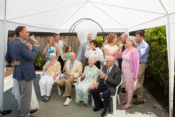 wedding backyard  bay area