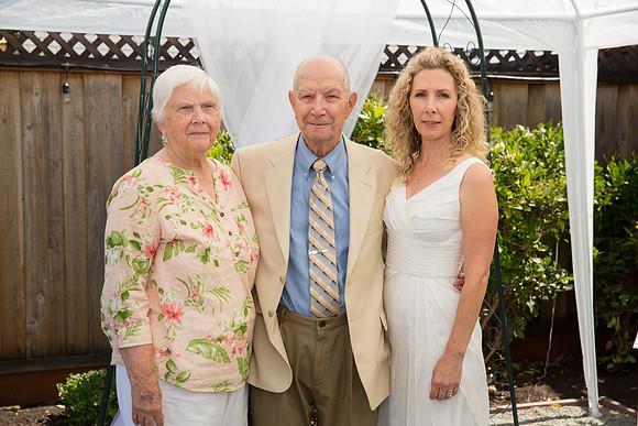 wedding backyard  bay area