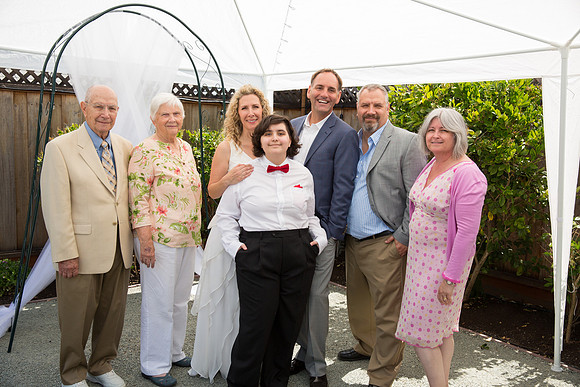 wedding backyard  bay area