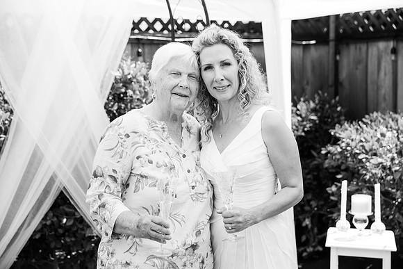wedding backyard  bay area