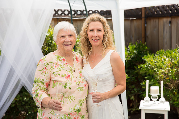 wedding backyard  bay area
